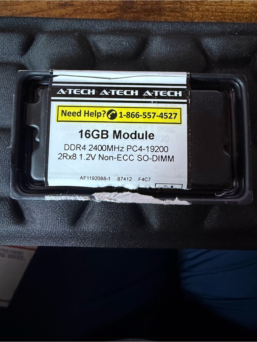 A-Tech 16GB DDR4 2400MHz PC4-19200 SO-DIMM NWT